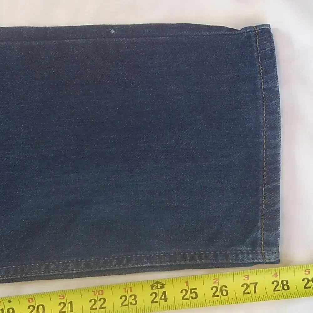 Men Levi's 514 Straight Leg Denim Blue Jeans 36X30